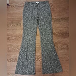 Abercrombie & Fitch Gray Sweater Flare Lounge Pants